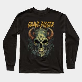 GRAVE DIGGER VTG Long Sleeve T-Shirt